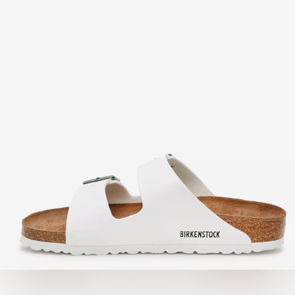 Birkenstock Arizona White Two-Band Sandals – Women’s 7 – EUC / GUC